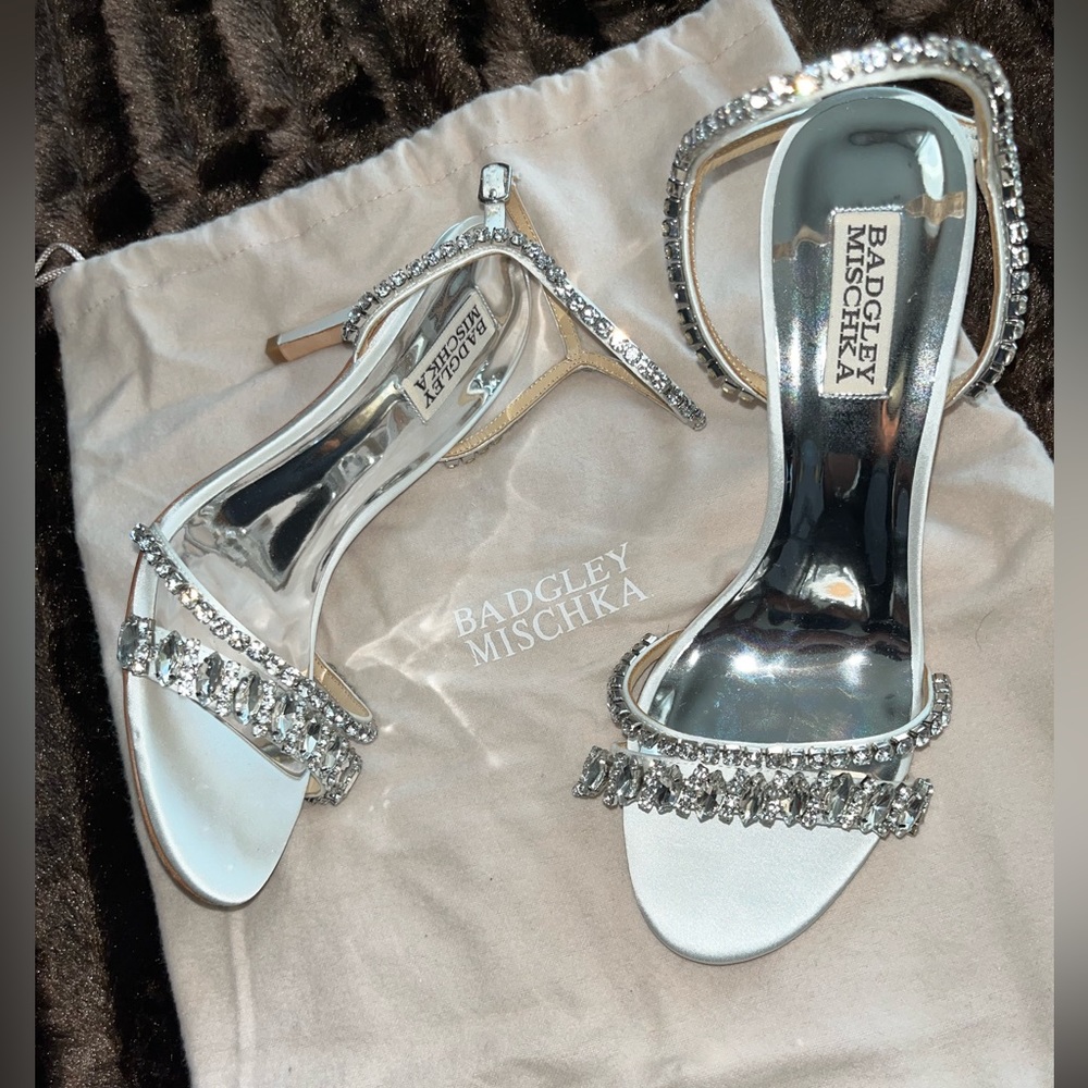 Badgley Mischka Embellished Heels